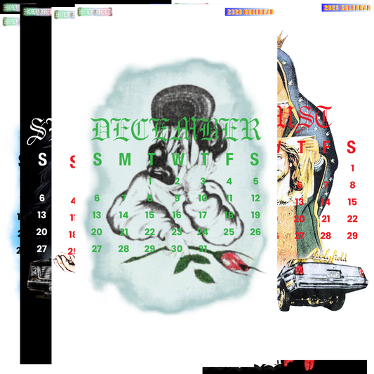 Digital Monthly Calendar